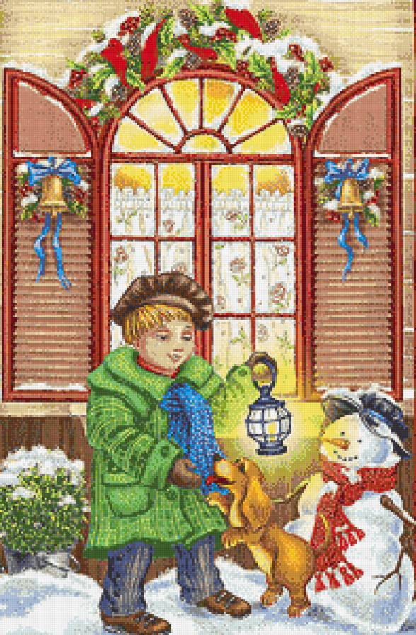 Веселое рождество - детское, деткам, рождество, праздники - предпросмотр