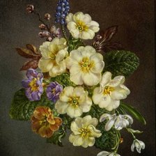 Схема вышивки «Букет»