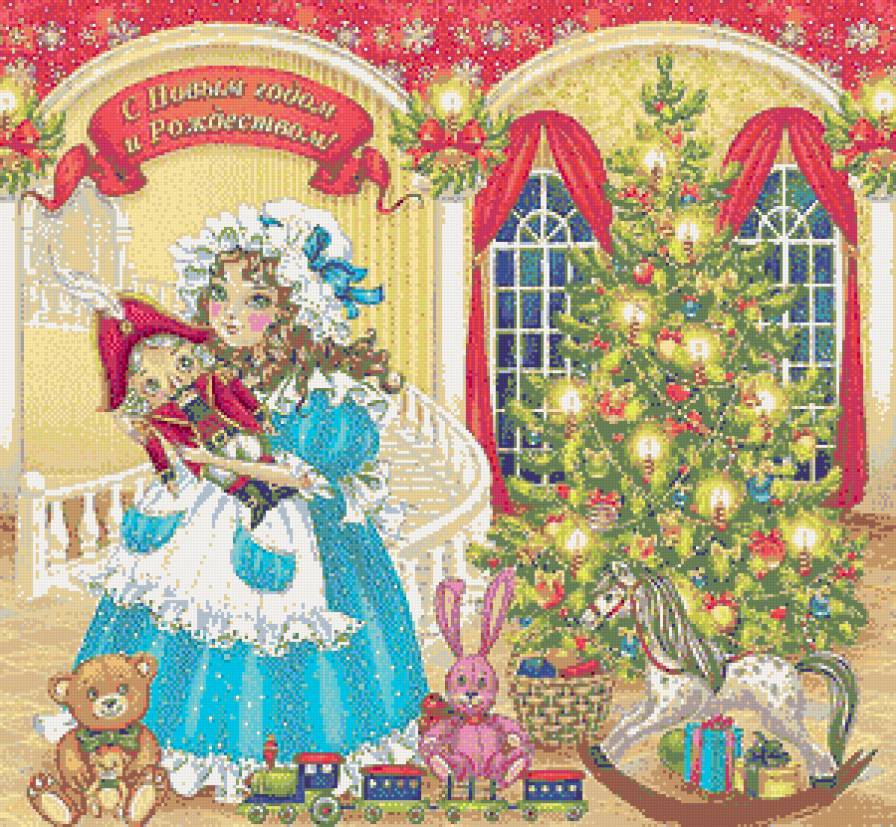 Новогодние праздники - рождество, деткам, детское, мультики, праздники, новый год - предпросмотр