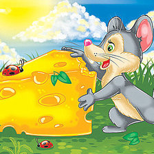 Схема вышивки «Я с вами поделюсь...»