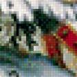 Предпросмотр схемы вышивки «новогодние олени» (№517122)