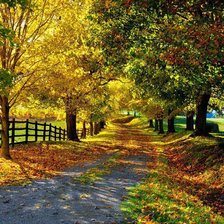 Схема вышивки «Пейзаж»