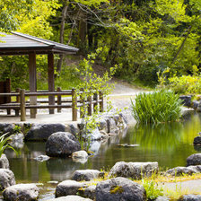 Схема вышивки «Пейзаж»