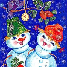 Схема вышивки «новогодняя»