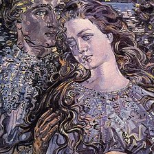 Схема вышивки «Русь Великая... "Иван да Марья" (живопись)»