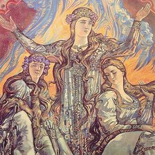 Схема вышивки «Русь Великая  "Святилище" (живопись)»