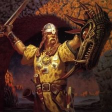 Схема вышивки «Русь Великая... "Иван вдовий сын" (живопись- Ольшанский)»