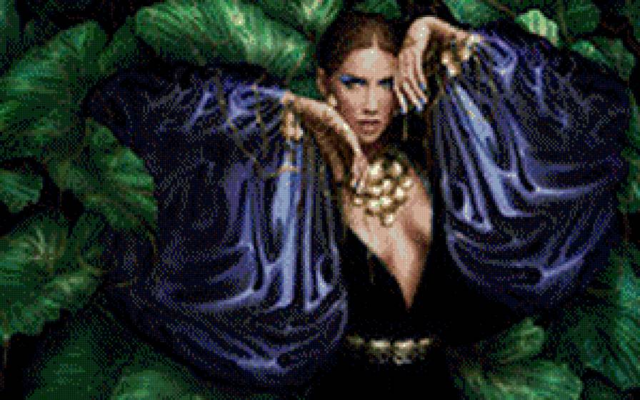 Красота - страсть, взгляд, фентези, очарование - предпросмотр