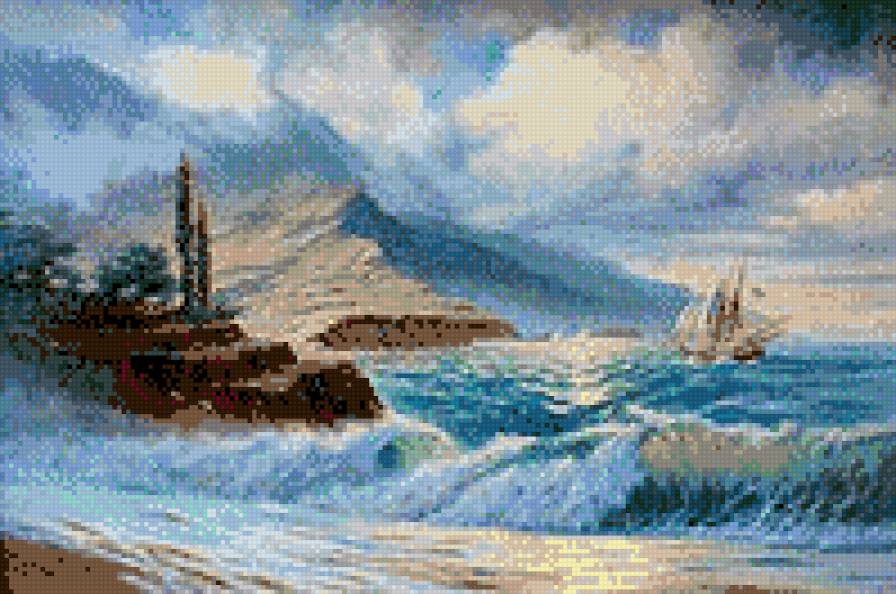 море - море, шторм - предпросмотр