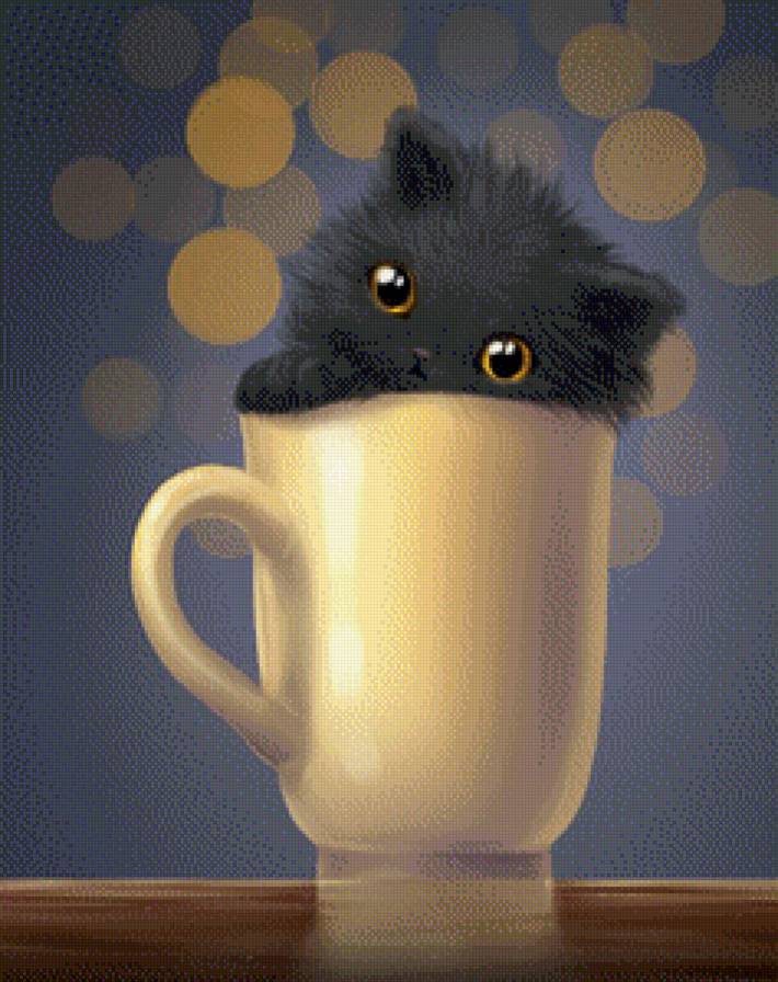 Котенок - коты, животные - предпросмотр