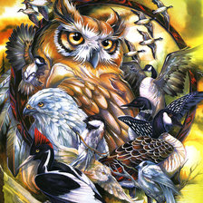 Схема вышивки «Тотем 1»