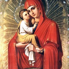 Схема вышивки «Почаивская икона»