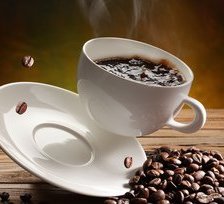 Схема вышивки «кофе»