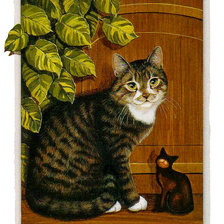 Схема вышивки «счастье у порога»