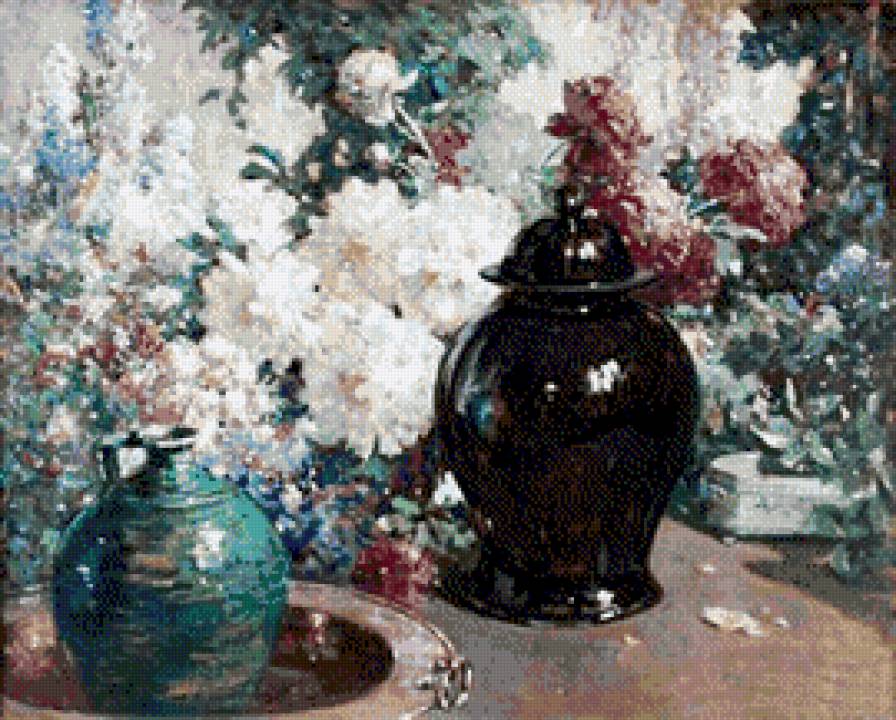 Abbot Fuller Graves - cwety, ziwopis, naturmort - предпросмотр