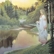 Схема вышивки «Русь Великая..."Купава" (Живопись Ольшанский)»