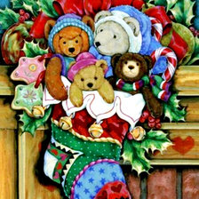 Схема вышивки «новогодняя»