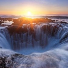 Схема вышивки «водопад»