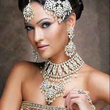 Схема вышивки «Индианка»