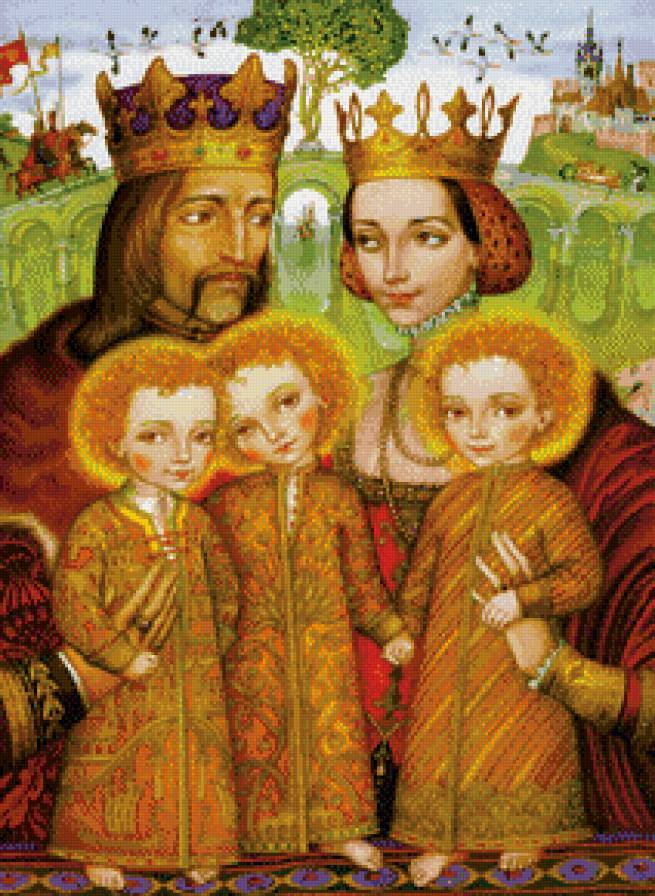 "Українськi казки" (Е.Штанко) - дети, семья, живопись, люди, сказки - предпросмотр