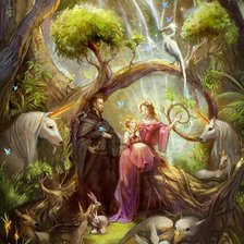 Схема вышивки «Сказка.»