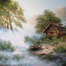 Схема вышивки «"Утренний туман" (Е.и М.Иваненко)»