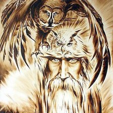 Схема вышивки «Лики севера»