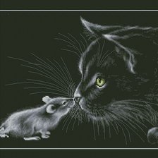 Схема вышивки «встреча»