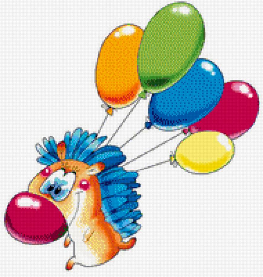 серия "детское" - мультики, ежик - предпросмотр