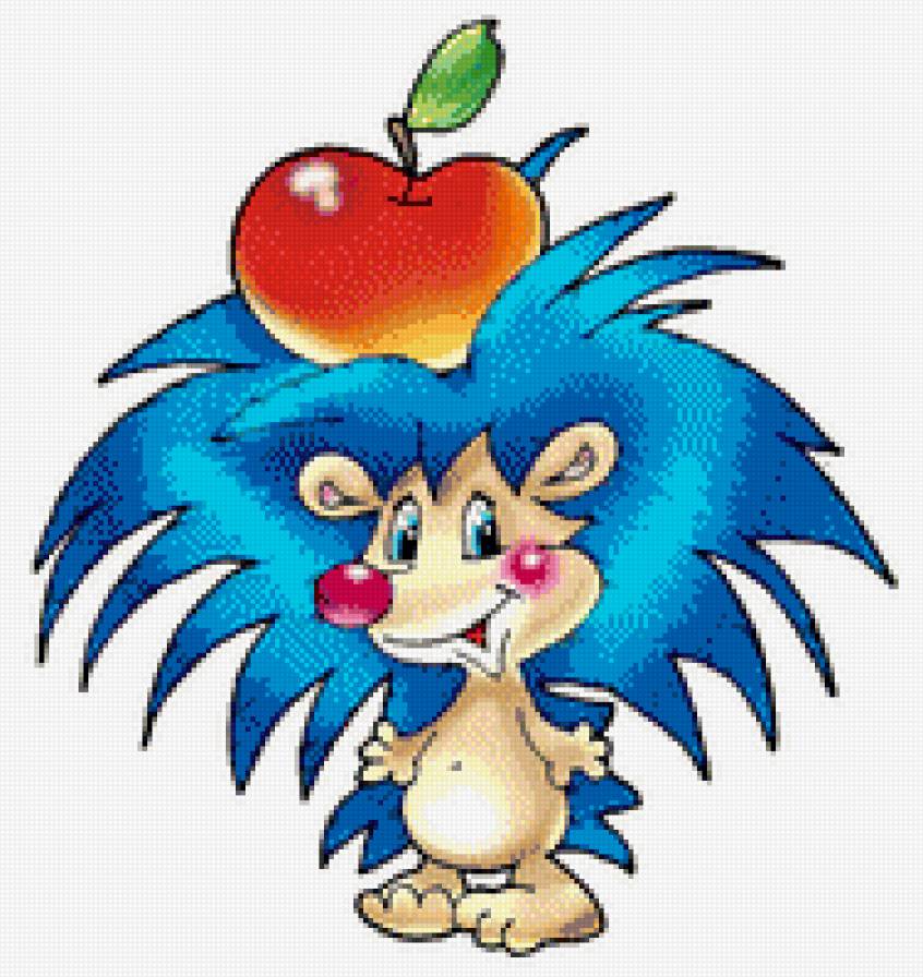 серия "детское" - ежик, мультики - предпросмотр