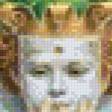 Предпросмотр схемы вышивки «Выбор маски-2 (сюрреализм)» (№518323)