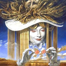 Схема вышивки «Любовь...взгляд через очки»