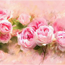 Схема вышивки «роза»