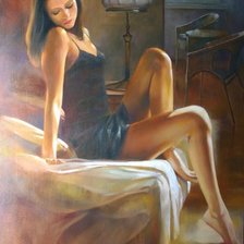 Схема вышивки «Сон»