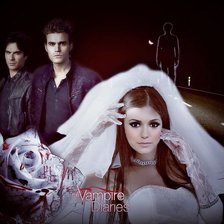 Схема вышивки «дневники вампира»