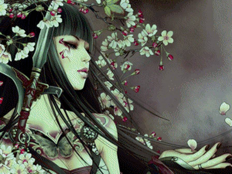 Девушка - красавица, девушка, фэнтези - предпросмотр