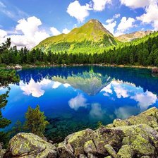 Схема вышивки «Пейзаж»