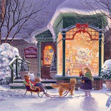 Схема вышивки «Праздник к нам приходит...»