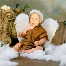 Схема вышивки «Ангел»