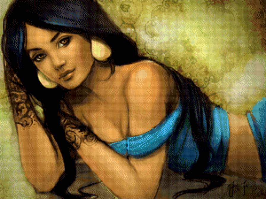 Девушка востока - восток, девушка, красавица - предпросмотр