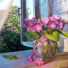 Схема вышивки «Замечательное утро.»