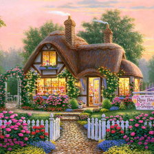 худ.Андрис Орпинас Сказочные домики
