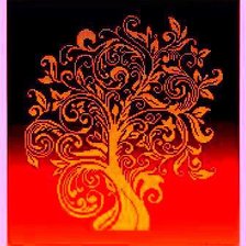 Схема вышивки «Дерево изобилия маленькое»