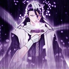 Схема вышивки «Блич. Бьякуя»