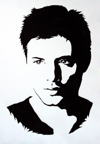 Дин Винчестер - винчестер, дин, спн, дин винчестер., портрет, сверхъестественное - оригинал