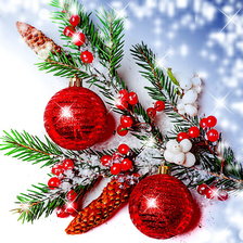 Схема вышивки «создаем  новогоднее настроение»