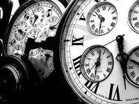 Схема вышивки «часы»