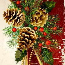 Схема вышивки «создаем  новогоднее настроение»