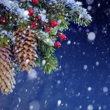 Схема вышивки «создаем  новогоднее настроение»