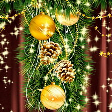 Схема вышивки «создаем  новогоднее настроение»